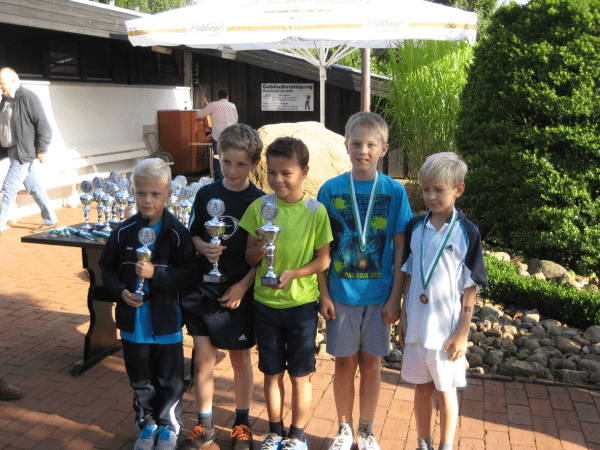 Jugendclubmeisterschaften 2015 - Sieger U10 Jungen