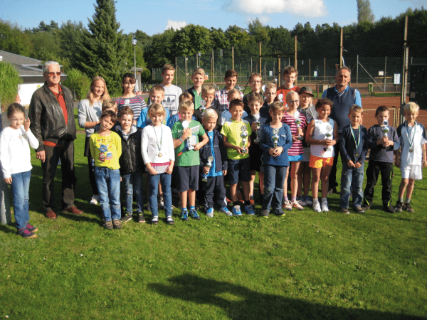 Jugendclubmeister 2015 des TC GW Rotenburg