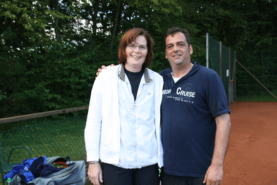 Clubmeister 2015 >85: Ina Behnke und Phillip Ghassemieh