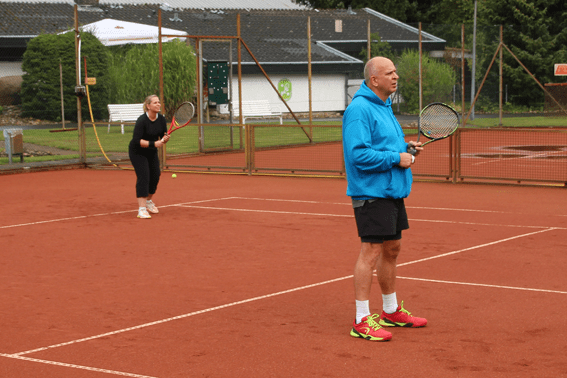 Clubmeisterschaften 2015 - Claudia Harth und Manfred Kiesche